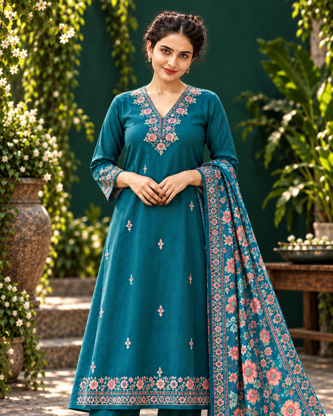 Mehar Garden Anarkali Set photo 2
